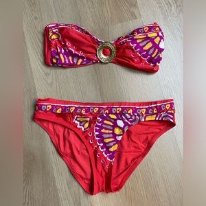 Trina Turk 2 piece swim size 10